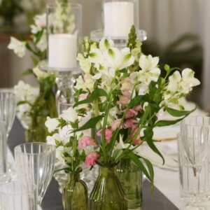 פרחים לעיצוב שולחן